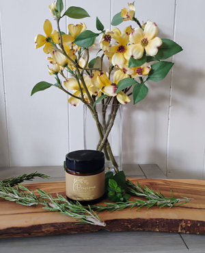 Rosemary Mint Pomade Scalp and Hair Growth Oil for thinning hair and edge control.